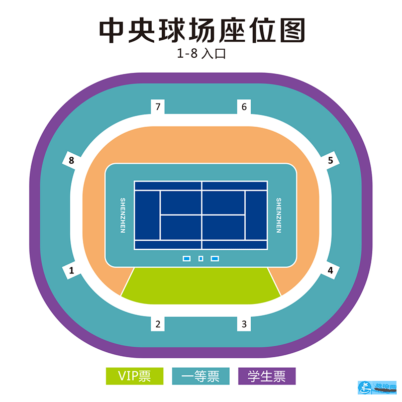 2018深圳网球公开赛门票价格+购买网址